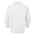 thumbnail image 5 of Polo Shirts for Men Fall Winter Long Sleeve Tops Solid Color Button Down Collared Casual Soft Dress Shirts for Men, 5 of 5