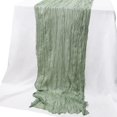 thumbnail image 5 of Navy Blue Cheesecloth Table Runner 3.3ft Long Gauze Table Runner Rustic Wedding Cheese Cloths Decor for Wedding Bridal Baby Shower Birthday Party Wedding Decorations Boho Table Runner, 5 of 5