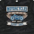 thumbnail image 4 of Inktastic Motorcycles Are for Life Biker Boys or Girls Toddler T-Shirt, 4 of 5