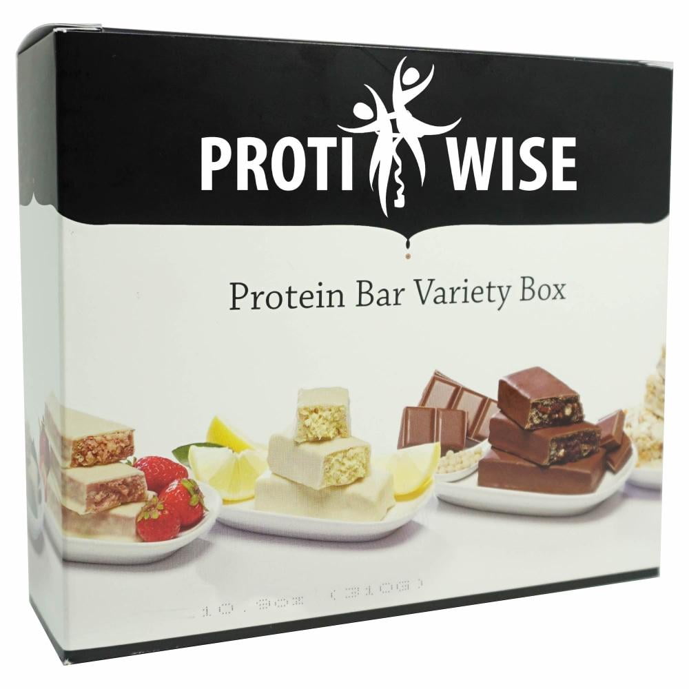 Variety Pack VLC Protein Diet Bars (7/Box) ProtiWise