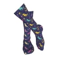 thumbnail image 4 of KLL Colorful Dinosaur Print Cool Socks Men's Women's Crew Socks Funny Crazy Novelty Stockings, 4 of 8