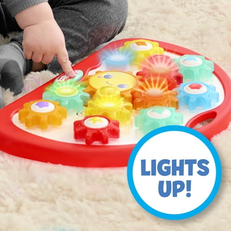 PLAYSKOOL EXPLORE ’N GROW BUSY GEARS INTERACTIVE TOY, LIGHTS, MUSIC & SOUNDS, KIDS AGES 12 MONTHS AND UP