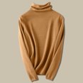 thumbnail image 4 of QASIEATN Sweaters for Graceful Women Fashion, Heaps Of Turtleneck Pullovers with Thick Slim Base Sweaters and Knits, Womens Fall Tops, 4 of 4