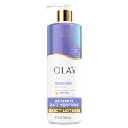 Olay Renewing Body Lotion with Retinol, 17 fl oz, Body Lotion for Smoother Skin