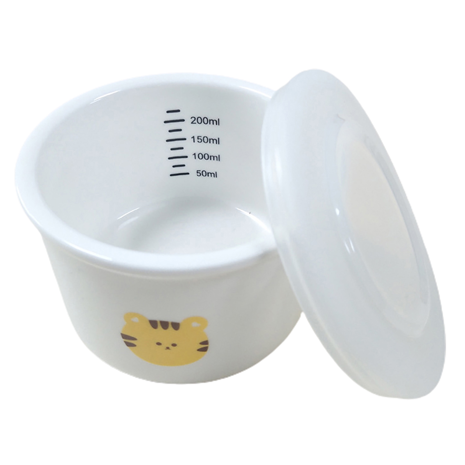 200ml Baby Food Bowl Heatresistant Microwaved Porcelain Convenient Toddler Infant Feeding Bowl