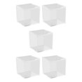 thumbnail image 2 of relayinert Mini Organisateur de Colliers en Forme de Bonbon Rangement de Colliers Transparent 12*12*12cm 5Set, 2 of 6