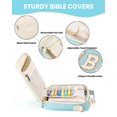 thumbnail image 5 of Soda Candy Bible Cover Case for Women, Large Chenille Letter Bible Bag with Shoulder Strap Bible Carrying Tote Bags for Bible Study Accessories, for Women Lady, 5 of 7