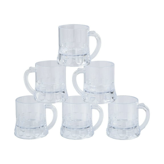 Beer Mug Shot Glasses - 12 Pieces