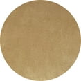 thumbnail image 6 of 16 IN Round 3 IN Thick Plush Velvet Chair Pad Seat Cushion with handle for Bar Stool/Kitchen/Dining Room Chair/Stadium Seat/Portable (Camel Brown, 1), 6 of 6