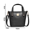 thumbnail image 2 of Bolsos Hobo para Mujer, Bolso Grande, Bolso Shopper, Bolso Tote, Negro, 2 of 5