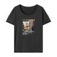 thumbnail image 1 of Camiseta para mujer de verano trajes ropa clásica suave camiseta básica para ir de compras deportes L, 1 of 7
