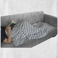 thumbnail image 6 of Anchor Soft Flannel Fleece Blanket, Aquatic Pattern with Sharks and Anchors Contemporary Classical Modern Fish Animal, Cozy Plush for Indoor and Outdoor Use, 50" x 70", Indigo White, by Ambesonne, 6 of 6