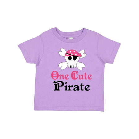 

Inktastic Girls Cute Pirate Gift Toddler Toddler Girl T-Shirt