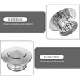 thumbnail image 2 of Bouchon de Cheminée en Acier Inoxydable, Bouchon de Cheminée, Bouchon de Pluie pour Cuisinière, 2 of 8