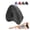 Black, variant on Heart-Shaped Memory Foam Leg Pillow | Side Sleeping Knee Support and Pressure Relief Pillow | Slow-Rebound, Breathable, Removable Cover Leg Support Pillow