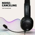 thumbnail image 4 of PDP AIRLITE Wired Headset: Black - Xbox Series X|S, Xbox One, & Windows 10/11, 4 of 9