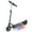 Silver, variant on GYROOR Kids Electric Scooter, with 180 Motor & LED Visible Display, Colorful Lights, Adjustable Speed and Height, 10 Mph & 10 Miles Range Electric Scooter, Electric Scooter for Kids Ages 8-12