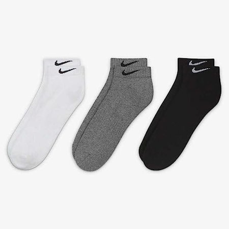 ナイキ（NIKE）（メンズ、レディース）エブリデイ クッション ローソックス 3足組 SX7670-964