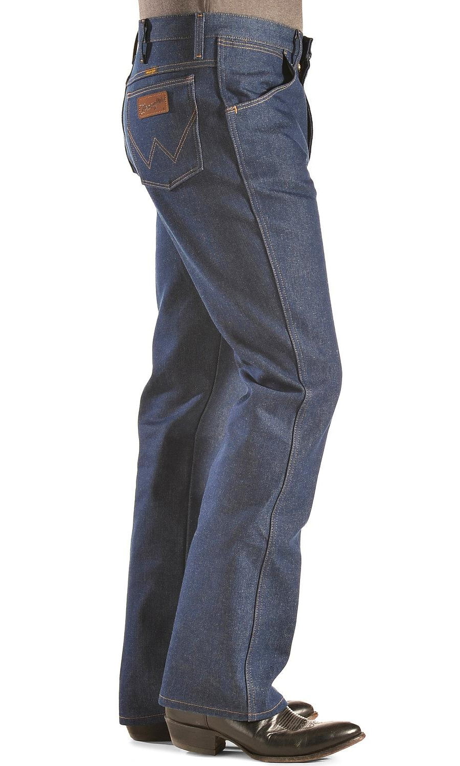 Wrangler - wrangler men's western boot cut slim jean,navy,29x30 ...