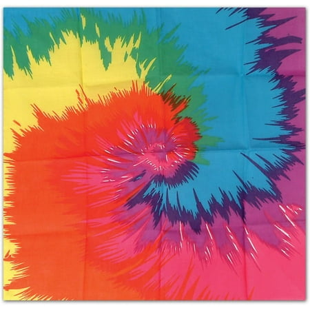Funky Tie-Dyed Bandana