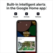 Google Nest Cam 2-Pack - Outdoor or Indoor | Battery Wireless Indoor and Outdoor Security Camera for Home Security Cameras - Snow