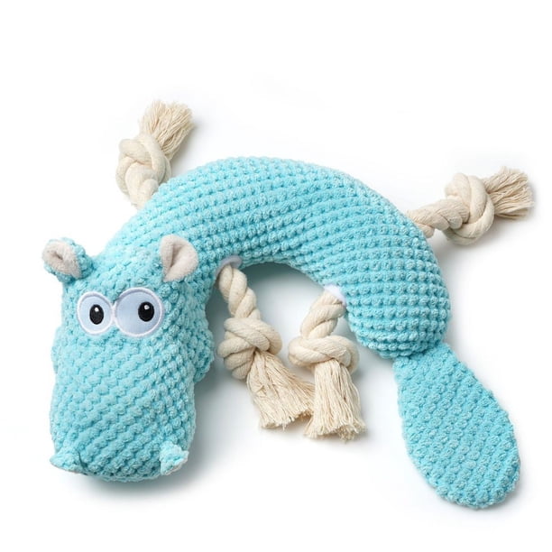 Juguete de peluche para perros para masticadores agresivos grandes,Juguetes chirriantes para perros indestructibles,Juguetes de peluche con material de algodón y papel arrugado,Juguetes para masticar duraderos Rojo Verde