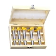 thumbnail image 1 of Juego de Brocas de Taladro Gloria Broca Forstner 5 Piezas Color Amarillo, 1 of 9