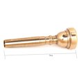 thumbnail image 2 of Trumpet Mouthpiece 7C Over Copper in excellent condition, 2 of 8