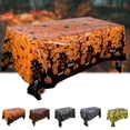 thumbnail image 1 of Halloween Tablecloth,Large Size Spider Web Table Cover for Halloween Parties, Scary Plastic Cobweb Table Cloth for Halloween Decorations Indoor Outdoor and Home Dinner, 1 of 7