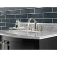 thumbnail image 3 of Delta Windemere Brushed Nickel Two Handle Lavatory Faucet 6-16 in., 3 of 4