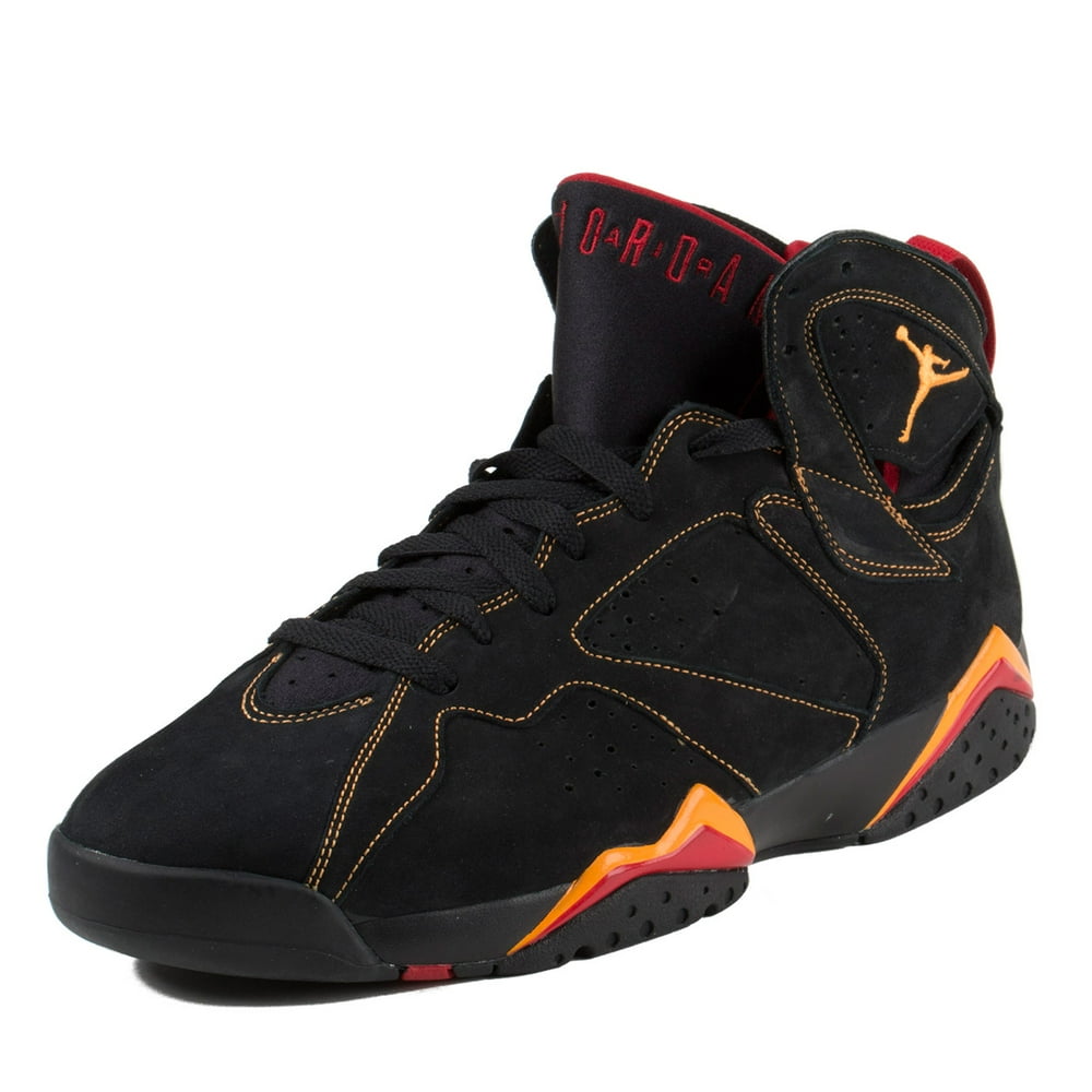 Nike Nike Mens Air Jordan 7 Retro "Citrus" Black/CitrusVarsity Red