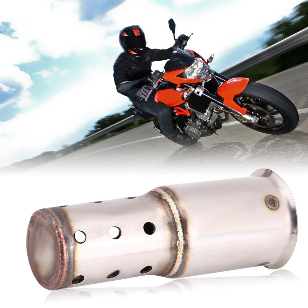 WALFRONT Exhaust Pipe Silencer,Exhaust Pipe Muffler,51mm Universal