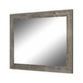 thumbnail image 4 of Hitchcock Butterfield Reclaimed Gray Barnwood Coastal Farmhouse Mirror, 4 of 8