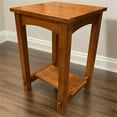 thumbnail image 4 of Pemberly Row Contemporary Mission End Table in Michael's Cherry, 4 of 5