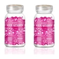 thumbnail image 1 of Fiudx Cápsulas de Aceite Capilar, Suero Reparador de Queratina, Tratamiento con Aceite Marroquí, Acondicionador para Puntas Abiertas, Cuidado Capilar Diario, para Todo Tipo de Cabello, Fórmula No Gra, 1 of 2