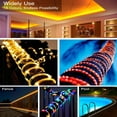 thumbnail image 4 of AMERTEER LED Rope Lights 120 LED/46ft Christmas Lights Outdoor IP65 Waterproof Fairy Tube Twinkle String Lights USB Powered&Timer 4 Mode Remote for Bedroom Party Home Patio Indoor Decorat, 4 of 7
