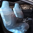 thumbnail image 2 of Uemuo Red And Blue Fire Mountains Pattern Car Seat Covers for Front Seats Waterproof Seat Covers for Cars, Universal Auto Front Seats Protector Fits for Car-, 2 of 6