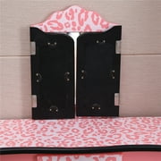 Ktaxon Kids Wooden Vanity Table and Stool Set with 3 Mirrors, Princess Makeup Dressing Table,Childrens Furniture