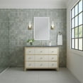 thumbnail image 6 of James Martin Vanities D604-V48-3Pbl Celeste 48" Single Basin Wood Vanity Set - Sunwashed, 6 of 6