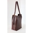 thumbnail image 3 of Bolso Madewell Essential Bucket Tote de Cuero Marrón 33x35x15 cm, 3 of 6