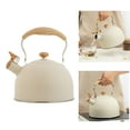 thumbnail image 6 of Portable whistling kettle with heat-resistant handle kitchen coffee, 6 of 7