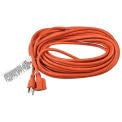 Global Industrial FL-101-14AWG-50FT 50 ft. 15A Outdoor Extension Cord, Orange - 4.6 gal