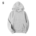 thumbnail image 1 of Sudadera con capucha Sudadera con capucha unisex de algodón Sudadera con capucha que absorbe el sudor Sudadera con capucha, gris claro, S AweSitey AP000776-10, 1 of 7