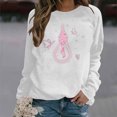 thumbnail image 1 of 50% de Réduction Oversized Sweatshirt for Women 2023 Mode Imprimé en Vrac Long Sleeve Chemisier Col Rond Casual Pull Tops Raglan Sleeve Pull-Shirt, 1 of 4