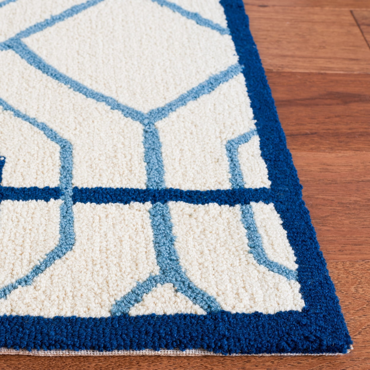 SAFAVIEH Four Seasons Tylar Geometric Area Rug, Ivory/Grey, 8' x 10'