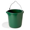 Farm Innovators Heated Bucket Flat Back - 5-Gallon, Green, 120V, 120W - 1 Piece