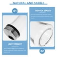thumbnail image 2 of Monyance Kitchen Utensils Stainless Steel Glass Spice Dispenser Sugar Shaker Pepper Dispenser Spice Shaker(6.18X2.56X2.56Inches), 2 of 10