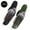 Black+Green, variant on 2Pcs Camping Utensils Cutlery Set Travel Utensil Foldable Silverware Knife Fork Spoon Bottle Opener Flatware Tableware