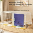 thumbnail image 6 of Aqwiopr 2 in 1 Pet Fence & Crate for Dogs & Cats, 1-Door, 23.6 in, Metal, Indoor, 6 of 6