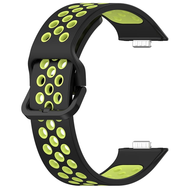 Pulsera con correa de silicona bicolor transpirable para accesorios Huawei Watch Fit 3